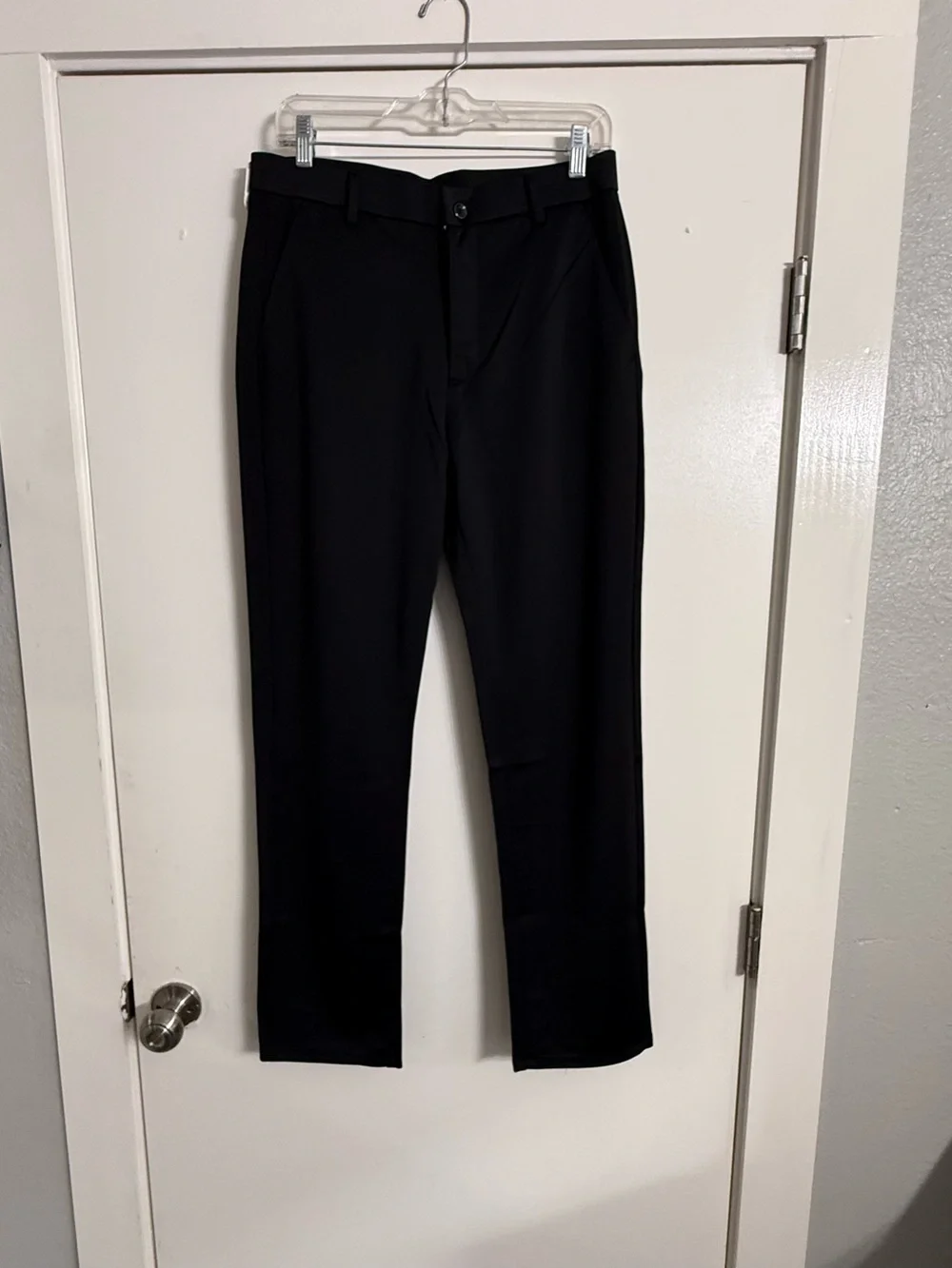 NWT Men's Black Dress Pants - Classic Straight Fit 32x30